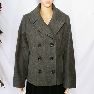 Merona Women's Wool Blend Coat Jacket Size Medium
